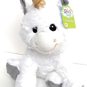 Spark create rattle unicorn plush